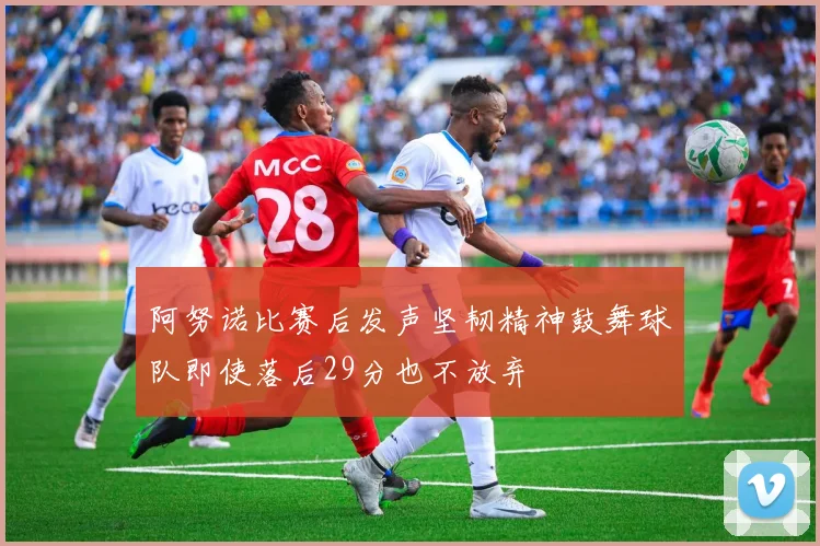 阿努诺比赛后发声坚韧精神鼓舞球队即使落后29分也不放弃